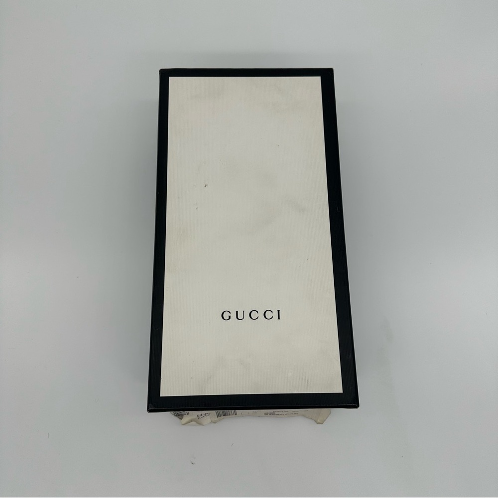 Gucci Metallic Gold Leather Horsebit Mule Loafers - Picture 9 of 9